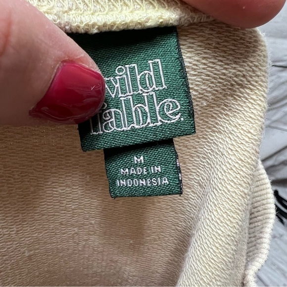 Wild Fable Miami Oversized Crewneck Sweatshirt - Picture 4 of 5